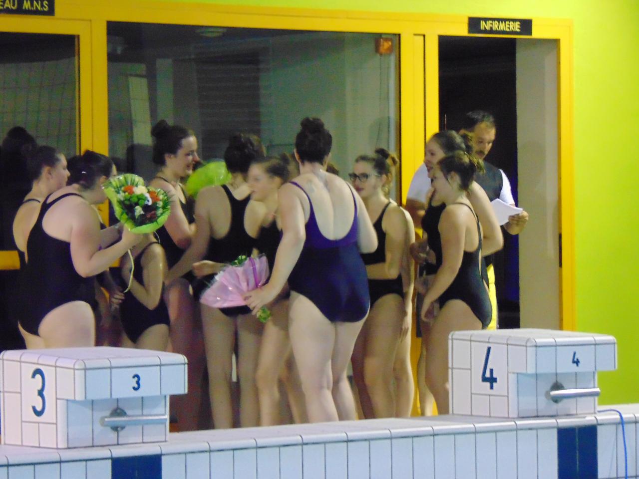 Remerciements aux entraineurs