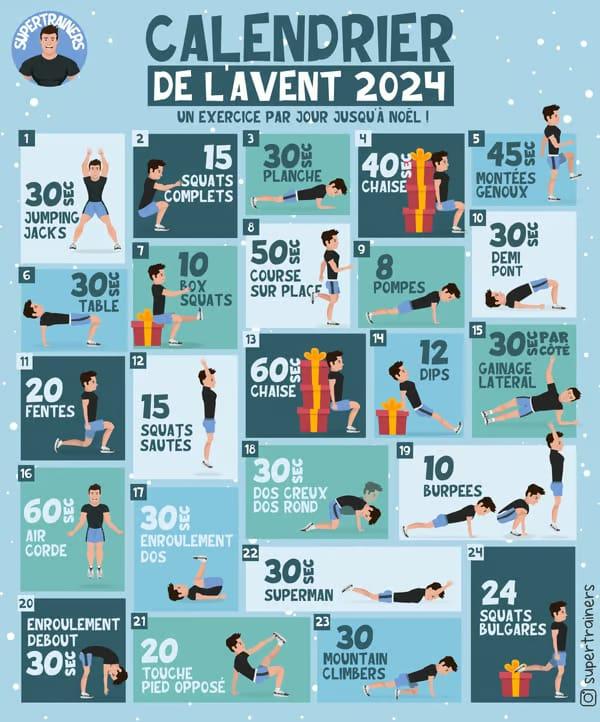 Calendrier avent 2025